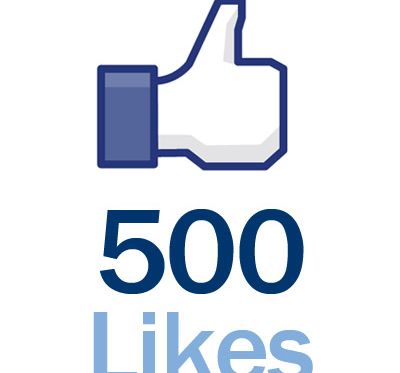 500 LIKES !!!